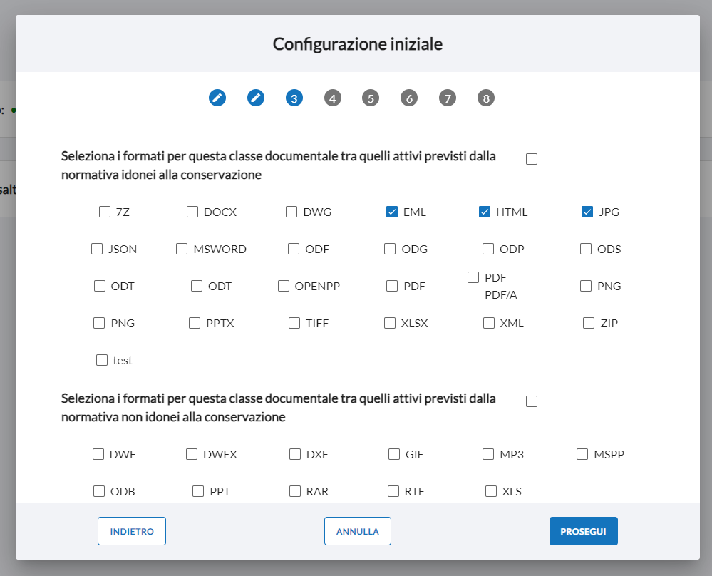 Una guida alla configurazione iniziale del servizio