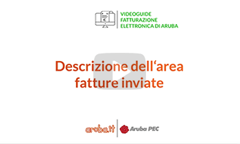 Descrizione dell’area fatture inviate