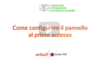 Come configurare il Pannello al primo accesso