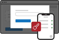 Inserisci nome utente e password + codice OTP