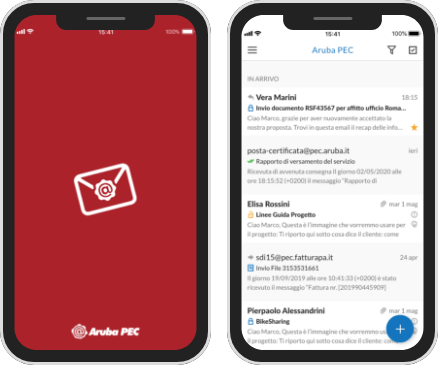 App Aruba PEC Mobile